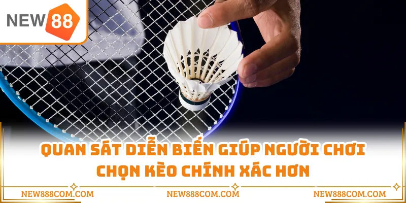 Quan sát diễn biến giúp người chơi chọn kèo chính xác hơn